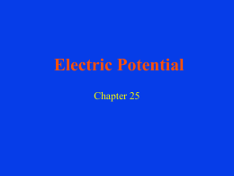Lecture 6 : Potential - University of Central Florida