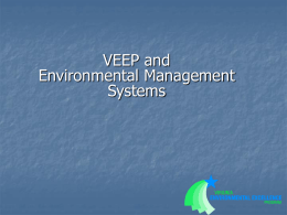 Results from: Environmental Management System