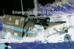 Emergency Vehicle Accident Prevention