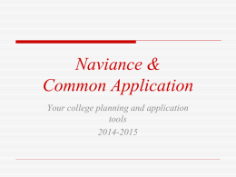 Naviance - Montrose School