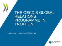 The OECD’s GRP