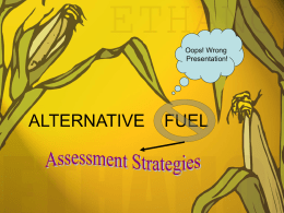 Alternative Fuels - Avondale Elementary School District #44