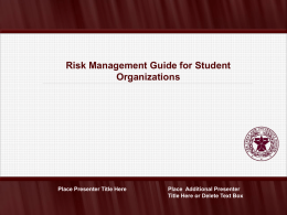 Texas A&M University System Powerpoint Template