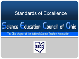 Click to add title - Science Education Council of Ohio