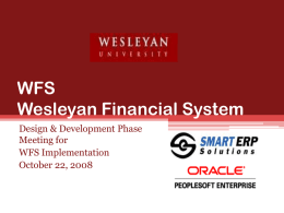 Wesleyan Financial System