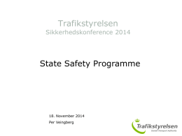 State Safety Programme