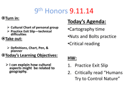 9th Honors 9.11.14