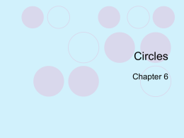 Tangents to Circles - Dunkerton Community School District