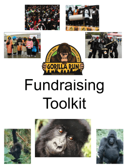 Online donations: - Cincinnati Gorilla Run