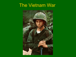 The Vietnam War - Johnston County Schools