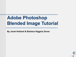 Adobe Photoshop Tools - University of Kansas