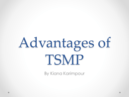 TSMP vs 802.15.4 - UOIT.CA: Faculty Web Server