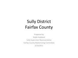 Sully District Fairfax County
