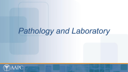 Pathology and Laboratory - Network Learning Institute