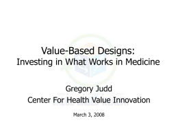 March 3 2008 presentation - NYC
