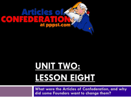 Unit Two: Lesson Eight