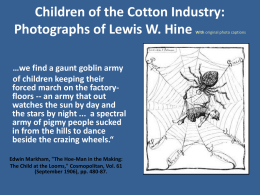 Children of the Cotton Industry: Photographs of Lewis W