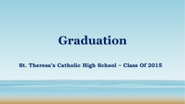 Graduation - Simcoe Muskoka Catholic District School Board