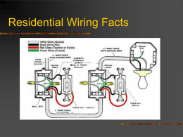 Residential Wiring Facts