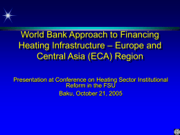 Financing For Renewable Energy And Energy Efficiency Projects