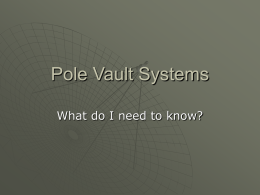 Pole Vault Systems