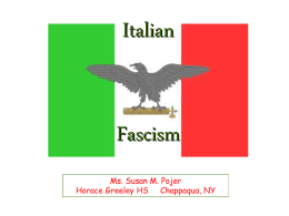 Italian Fascism PPT - Powerpoint Palooza