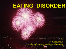 EATING DISORDER - Universitas Airlangga