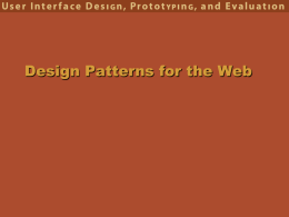 Designing for the Web: An Introduction