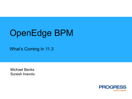 What’s new in OEBPM 11.3