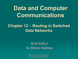 Chapter 12 - William Stallings, Data and Computer
