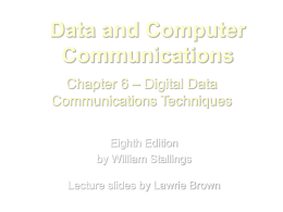 Chapter 6 - William Stallings, Data and Computer