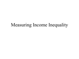 Measuring Income Inequality