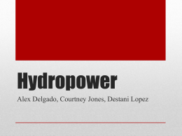 Hydropower - Wilkes University
