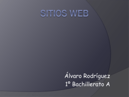 SITIOS WEB