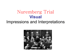 Nuremberg Trials - Harry S. Truman Library and Museum