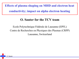 eITBs With ohmic Current Perturbation in TCV