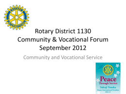 Rotary District 1130