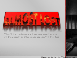 Almost Lost - Revelation And Creation