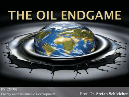 The oil endgame - Austrian Institute of Economic Research