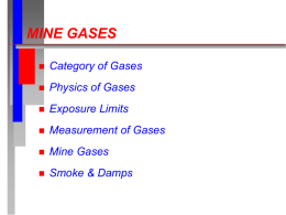 MINE GASES - نفت و گاز پارس