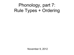 23-Phonology VII