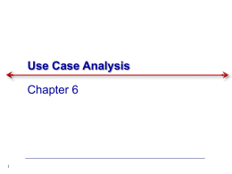 Use Cases and Use Case Diagrams