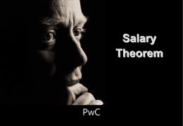 Salary Theorem