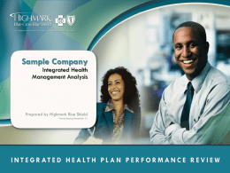 Executive SummaryHealth Care Costs and Utilization