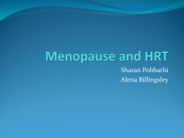 Menopause and HRT - Home Page | York General Practice