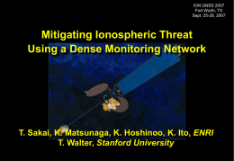 Mitigating Ionospheric Threat Using a Dense Monitoring Network