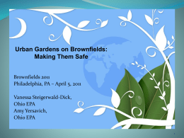 Earth Day - Brownfields Conference 2015