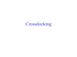 Crossdocking - Georgia Institute of Technology