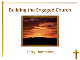 Engaged Church - Larry Hammond