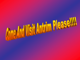 Antrim tourism